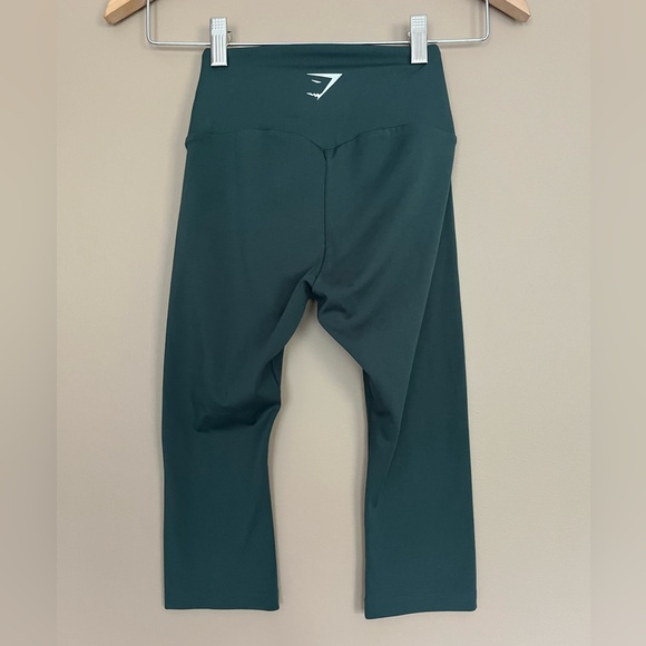 {Gymshark} Training Cropped Leggings in Green - Womens XS - Picture 5 of 11